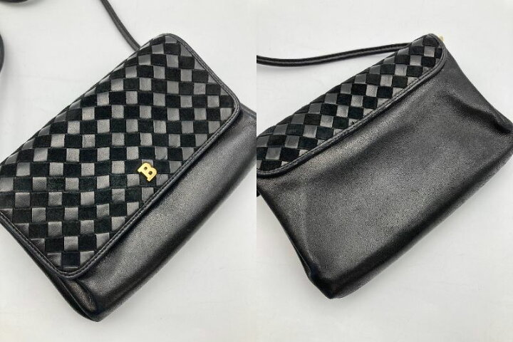 楽天市場】【中古】 BALLY バリー ショルダーバッグ 編み込み レザー 4 