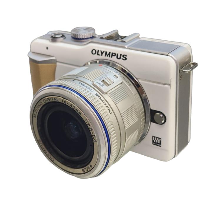 楽天市場】OLYMPUS ミラーレス一眼 デジタルカメラ レンズキット PEN E