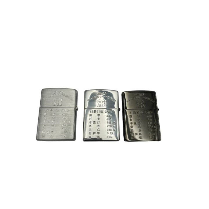 楽天市場】【中古】 阪神タイガース ジッポー 2003年 セントラルリーグ 