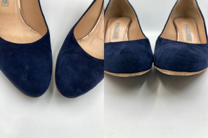 楽天市場】【中古】 PELLICO ペリーコ パンプス スウェード ポイン 