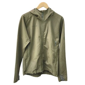 【中古】 MAMMUT マムート Runbold Trail SO Hooded Jacket ジャケット メンズ ストレッチ clover XL 1011-23001 T1