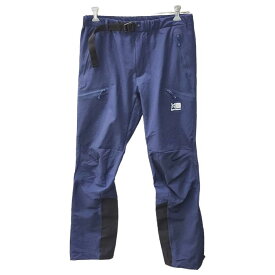 【中古】 karrimor カリマー quest softshell pants ソフトシェルパンツ メンズ ストレッチ ネイビー XL 1P05UAI1 T1