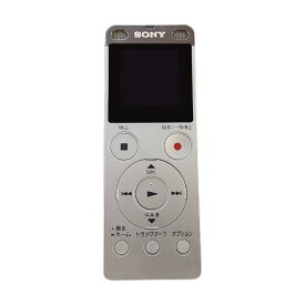 【中古】 SONY ソニー ICレコーダー シルバー 内蔵メモリー4GB ステレオ リニアPCM録音対応 ICD-UX560F S T1