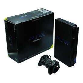 【中古】 SONY PlayStation 2 ミッドナイト・ブラック SCPH-50000NB a1