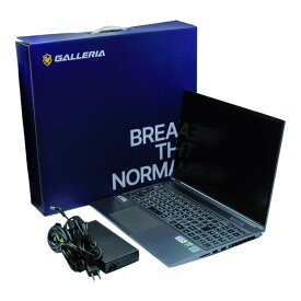 【中古】 訳あり GALLERIA 15.6インチ ゲーミングノートPC 166260XL7C-R36 a1