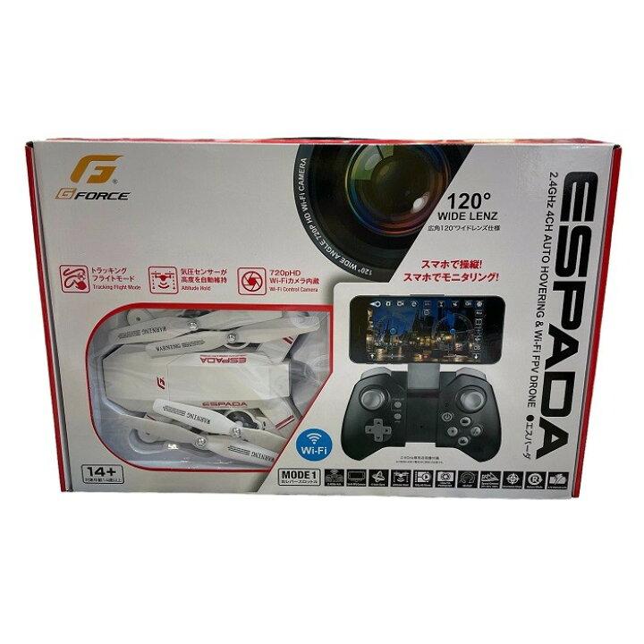 楽天市場】【中古】 ESPADA (エスパーダ) FPVドローン ホワイト GB101  