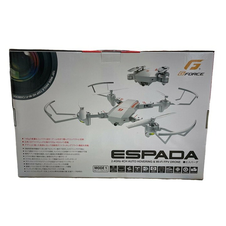 楽天市場】【中古】 ESPADA (エスパーダ) FPVドローン ホワイト GB101  