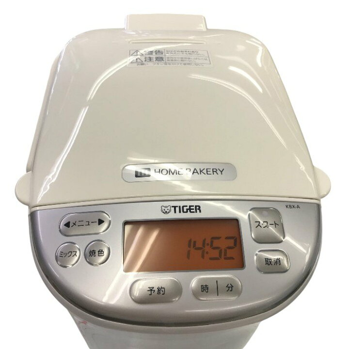 楽天市場】【中古】 タイガー IHホームベーカリー 「やきたて」 1斤  