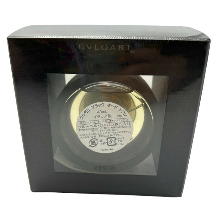 楽天市場】【中古】 【未開封品】 BVLGARI ブルガリ ブラック 
