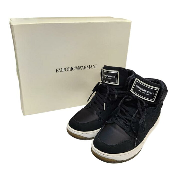 楽天市場】【中古】 EMPORIO ARMANI スニーカー レディース ハイカット 