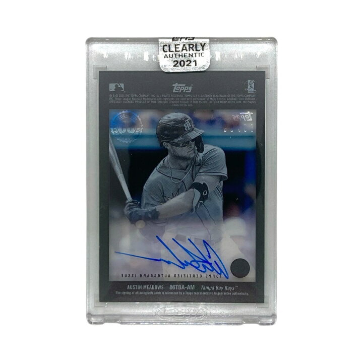 楽天市場】【中古】 【未開封品】 TOPPS MLBカード CLEARLY AUTHENTIC 