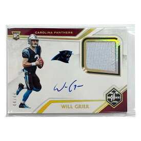 【中古】 PANINI NFLカード LIMITED WILL GRIER CAROLINA PANTHERS 44/49 #105 IT1