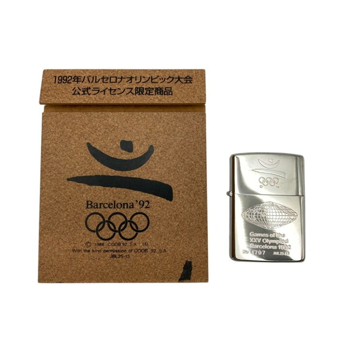 楽天市場】【中古】 ZIPPO 1992年 バルセロナオリンピック大会 公式 