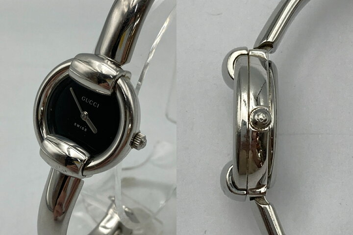 楽天市場】【中古】 GUCCI グッチ バングルウォッチ 腕時計 クオーツ  