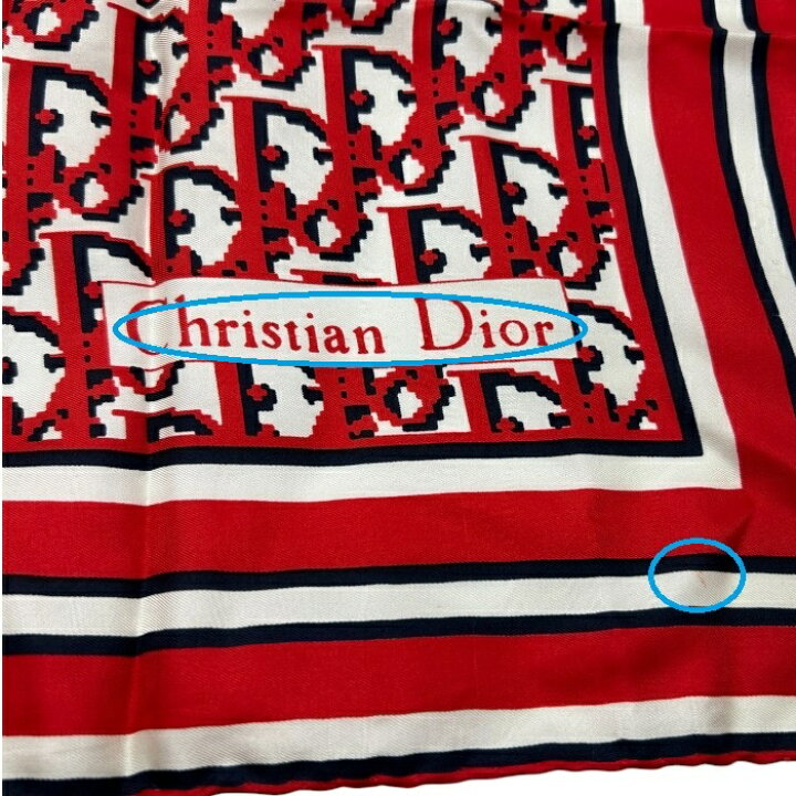 楽天市場】【中古】 Christian Dior ディオール トロッター スカーフ  