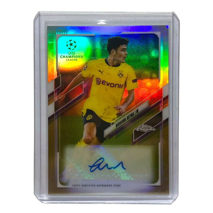 楽天市場】【中古】 TOPPS サッカーカード CHROME GIOVANNI REYNA 2021 Topps Giovanni Reyna 直筆サインカード レイナ①