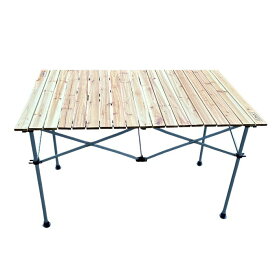 【中古】 コールマン Coleman ナチュラル ウッド ロール テーブル 110 2000023501 W4