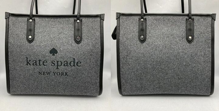 楽天市場】【中古】 kate spade ケイトスペード エラ フェルト トート 