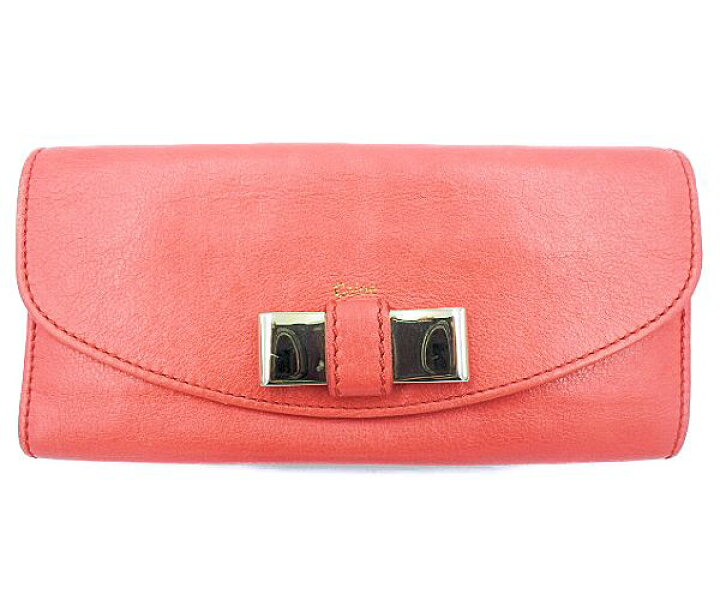 楽天市場】【中古】Chloe クロエ リリィ 長財布 二つ折り : リサイクル王国