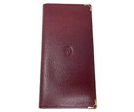 【中古】 Cartier マストドゥ カルティエ 長札入れ