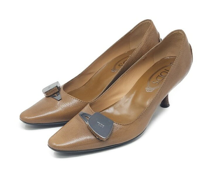 楽天市場】【中古】TODS トッズ パンプス レディース レザー 35 22cm 