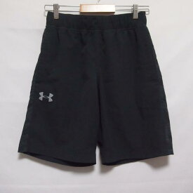 【中古】 【送料無料】 古着 メンズSM UNDER ARMOUR/アンダーアーマー クロスハーフパンツ スポーツ ジョギング フィットネス ランニング ブラック 1295163-001