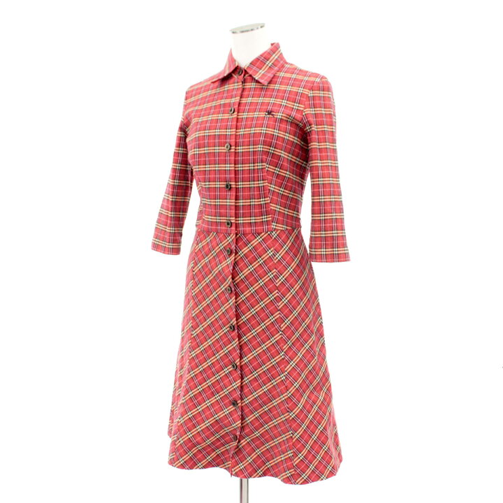 楽天市場 良好 Burberry バーバリーブルーレーベル チェック柄ワンピース サイズ38 Red 赤 レッド ブラウスワンピ 七分袖 レディース 中古 リサイクル ティファナ 楽天市場 良好 Burberry バーバリーブルーレーベル チェック柄ワンピース サイズ38 Red 赤 レッド ブラウスワンピ 七分袖 レディース 中古 リサイクル ティファナ
