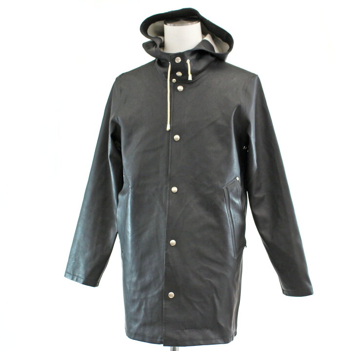 楽天市場 Stutterheim ストゥッテルハイム レインコート Black 黒 ブラック 防水 フード メンズ アウター 中古 リサイクル ティファナ 楽天市場 Stutterheim ストゥッテルハイム レインコート Black 黒 ブラック 防水 フード メンズ アウター 中古 リサイクル ティファナ