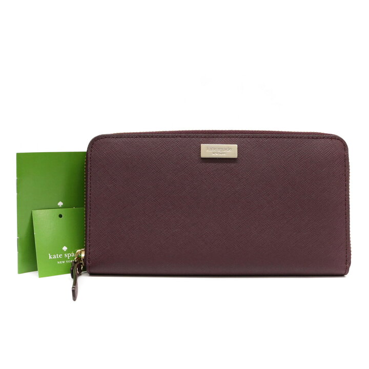 楽天市場】未使用品◇kate spade ケイトスペード ラウンドファスナー長  