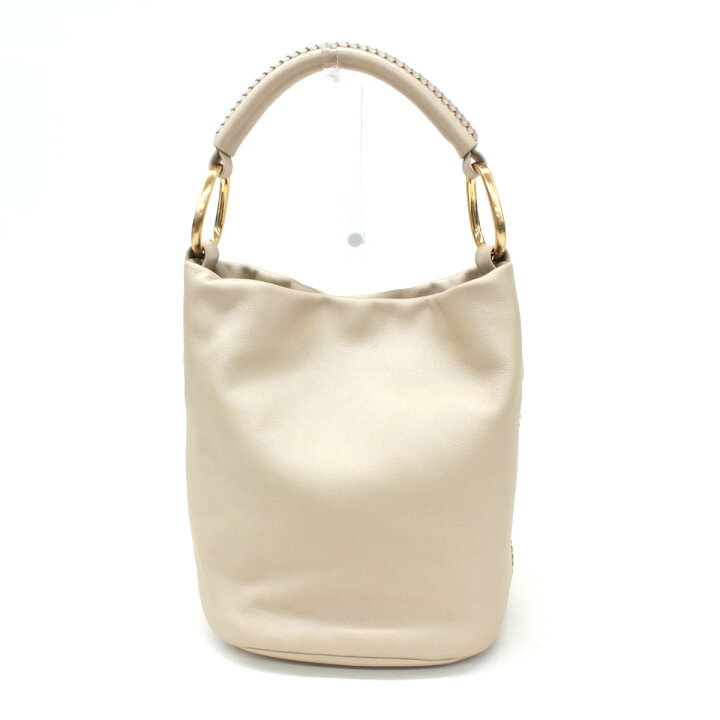 楽天市場 Sazaby サザビー レザー ワンショルダーバッグ Beige ベージュ アイボリー 編み込みハンドル 肩掛け レディース 鞄 中古 リサイクル ティファナ