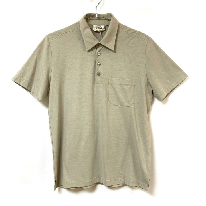 楽天市場】新品同様◇HERMES エルメス 半袖ポロシャツ Sサイズ◇ khaki /カーキ/コットン100%/イタリア製/メンズ/トップス/MU1005【中古】 : リサイクル ティファナ 楽天市場】新品同様◇HERMES エルメス 半袖ポロシャツ Sサイズ◇ khaki /カーキ/コットン100%/イタリア製/メンズ/トップス/MU1005【中古】 : リサイクル ティファナ