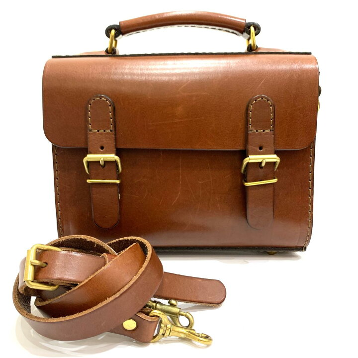 楽天市場】◇HERZ ヘルツ 2WAY CW-2樽型 ミニバッグ◇brown/茶  