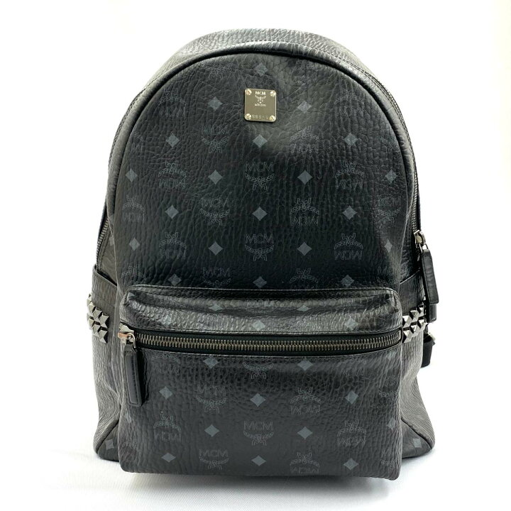 楽天市場】◇MCM エムシーエム レザーリュック◇black/黒/ブラック/スタッズ/革/レディース/鞄/バッグ/KA1011【中古】 : リサイクル ティファナ 楽天市場】◇MCM エムシーエム レザーリュック◇black/黒/ブラック/スタッズ/革/レディース/鞄/バッグ/KA1011【中古】 : リサイクル ティファナ