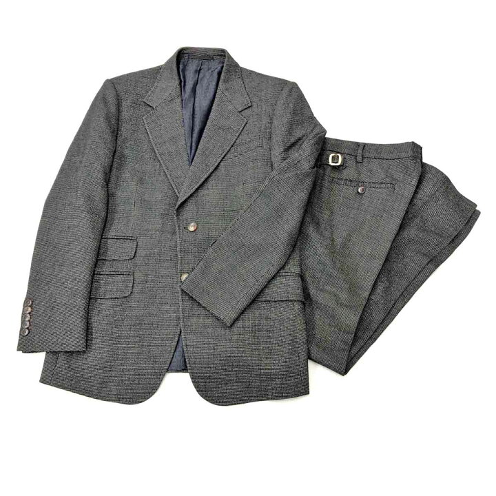 楽天市場 Gucci グッチ セットアップスーツ サイズ48 50 Gray グレー ウール 2b ボタンフライ メンズ 上下サイズ違い 中古 リサイクル ティファナ