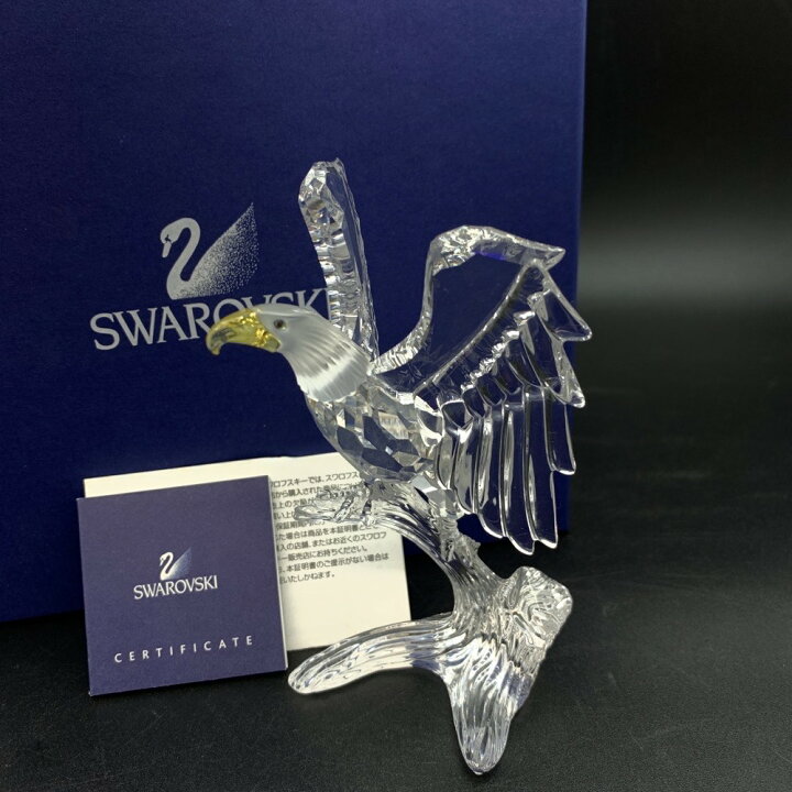スワロフスキー Swarovski クリスタル 廃盤品 『ハクトウワシ』 248003 