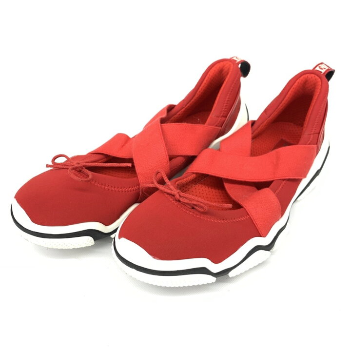 楽天市場】RED VALENTINO レッドヴァレンティノ バレエスニーカー 良好 