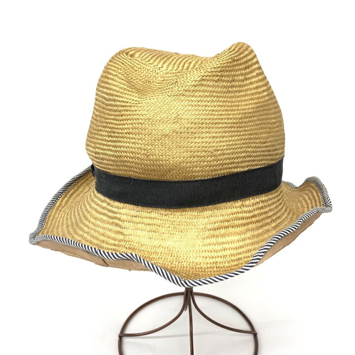 楽天市場】Muhlbauer ミュールバウアー ストローハット 帽子 良好 サイズ表記なし ブラウン/ベージュ 指定外繊維（ストロー）100％  レディース 帽子 ハット hat 服飾小物 【中古】 : リサイクル ティファナ