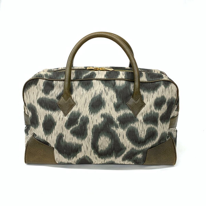 Vivienne Westwood レオパード柄 ボストンバッグ 