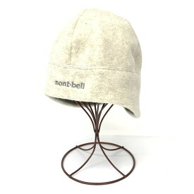 mont-bell モンベル フリースキャップ 良好 S〜M アイボリー ポリエステル メンズ 帽子 ハット hat 服飾小物 【中古】