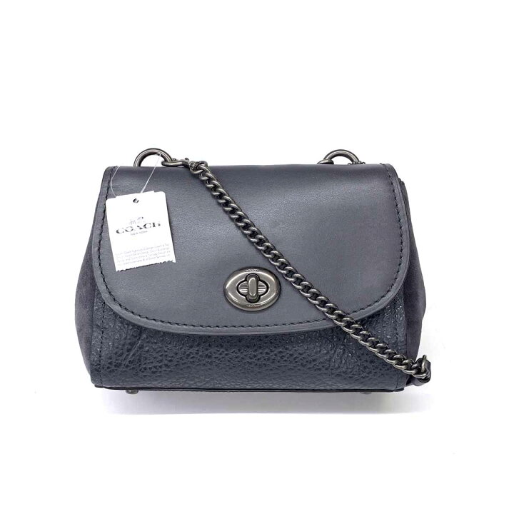 楽天市場】COACH コーチ ショルダーバッグ 未使用品 F22349 グレー 
