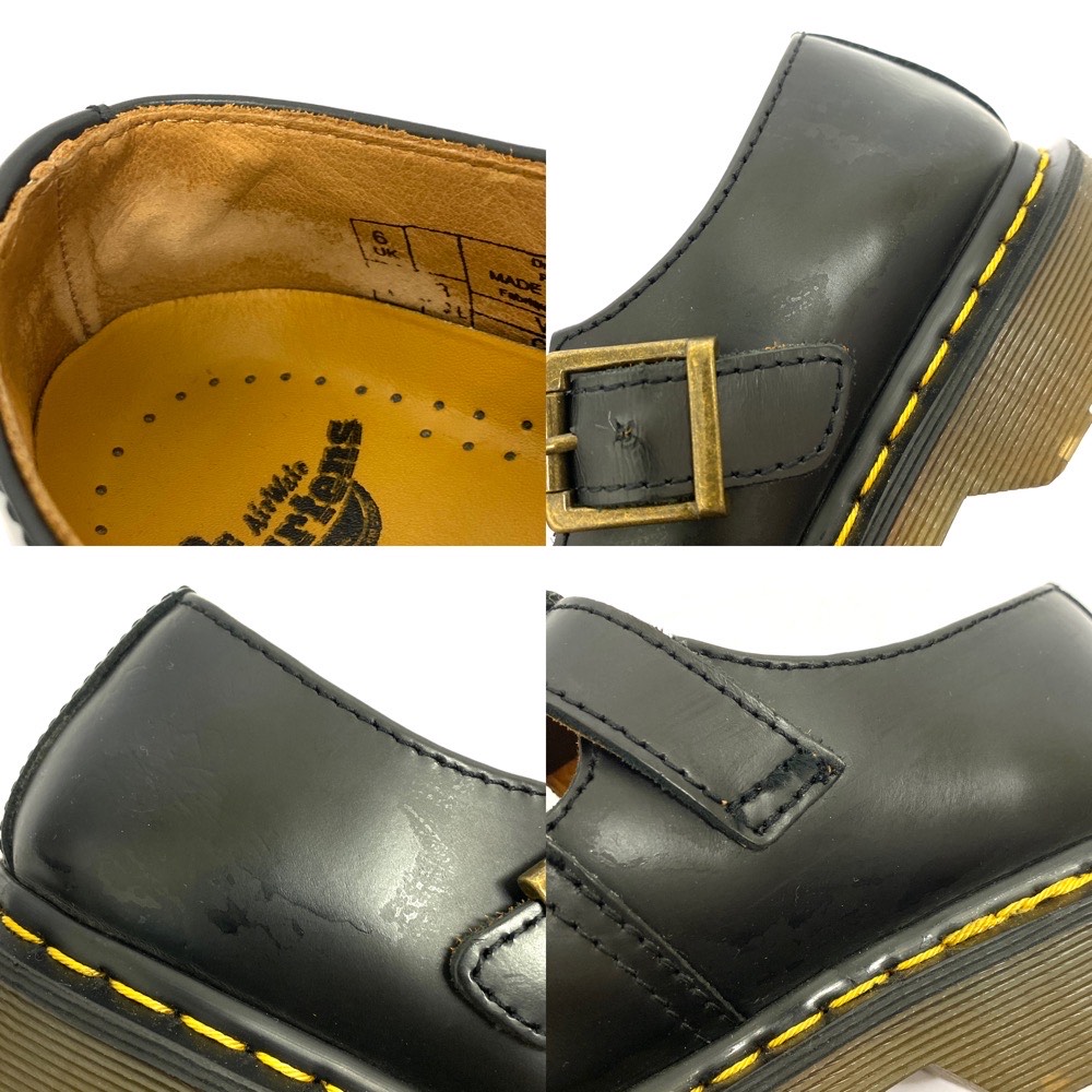 Dr.Martens ドクターマーチン メリージェーン ストラップレザーシューズ UK6 ブラック レザー レディース 靴 シューズ shoes  KI1004【中古】 | リサイクル ティファナ