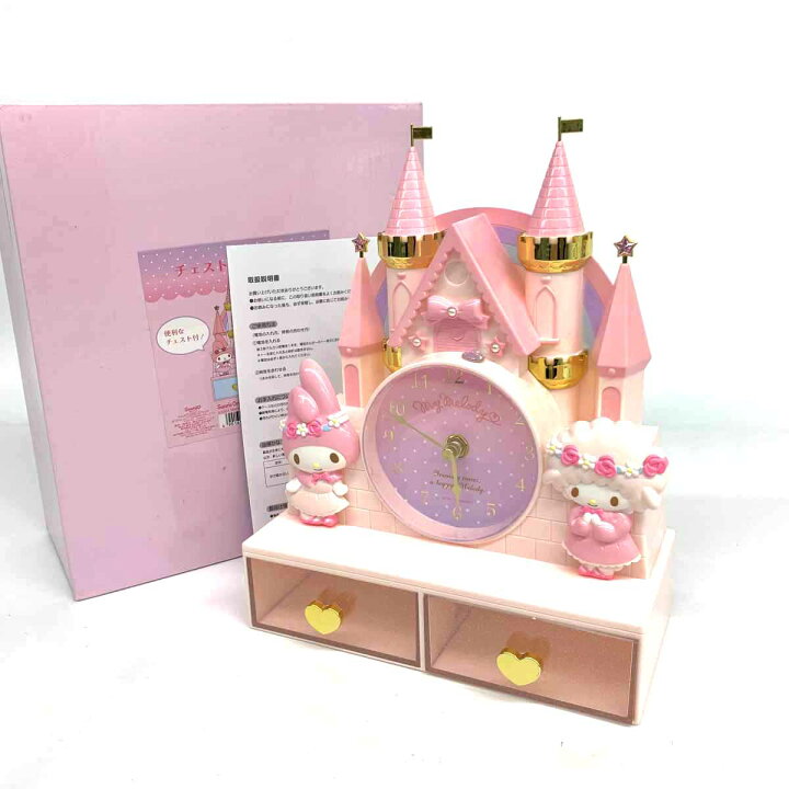 楽天市場】sanrio サンリオ チェスト付きクロック 箱付き 美品 D1001 