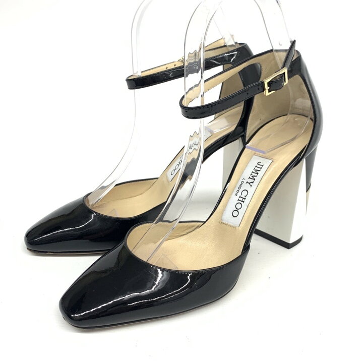 楽天市場】JIMMY CHOO ジミーチュウ アンクルストラップパンプス 良好 