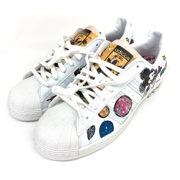 楽天市場 Adidas アディダス スーパースター スニーカー 新品同様 27 5 ホワイト メンズ Disney ディズニー ミッキーマウス コラボ 靴 シューズ 中古 リサイクル ティファナ