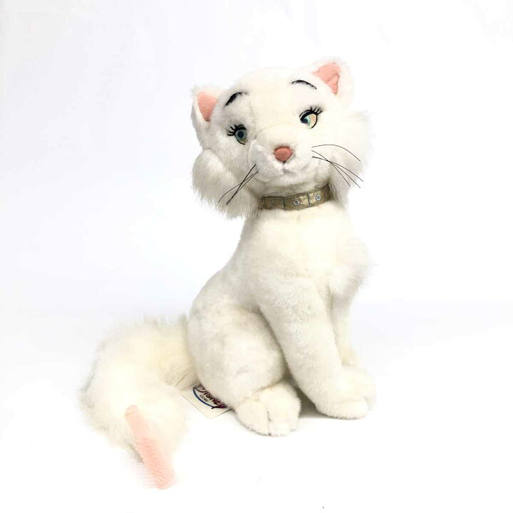 楽天市場 Disney ディズニー おしゃれキャット ぬいぐるみ ホワイト ダッチェス 14 雑貨 ディズニーストア 中古 リサイクル ティファナ