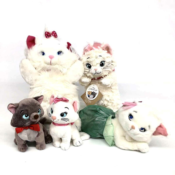 楽天市場】Disney ディズニー おしゃれキャット ぬいぐるみ 5個セット  