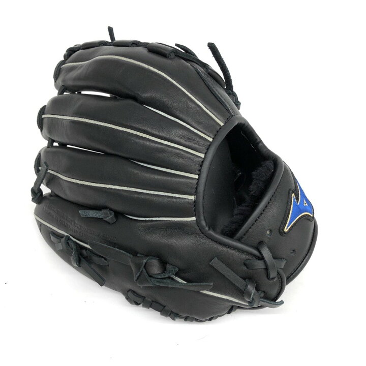 楽天市場】MIZUNO ミズノ 軟式キッズグローブ 良好 ブラック/ブルー 青 