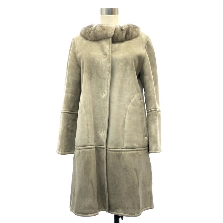 楽天市場】ADORE アドーア ムートンコート 38 531-259874 グレージュ  