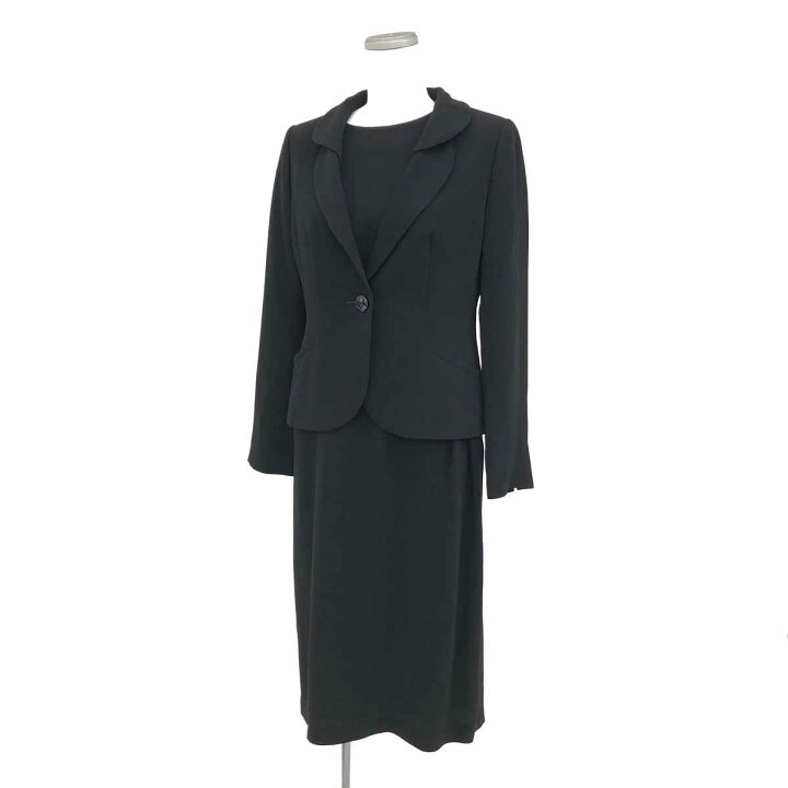 楽天市場】HANAE MORI ハナエモリ セットアップ サイズ38 ブラック  