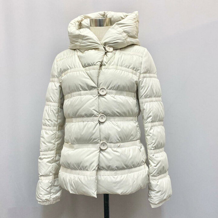 楽天市場】HERNO ヘルノ ダウンジャケット 44 ホワイト レディース  